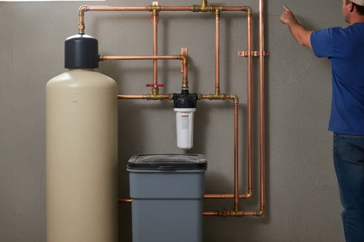 Whole-house water treatment system installed in Center Barnstead